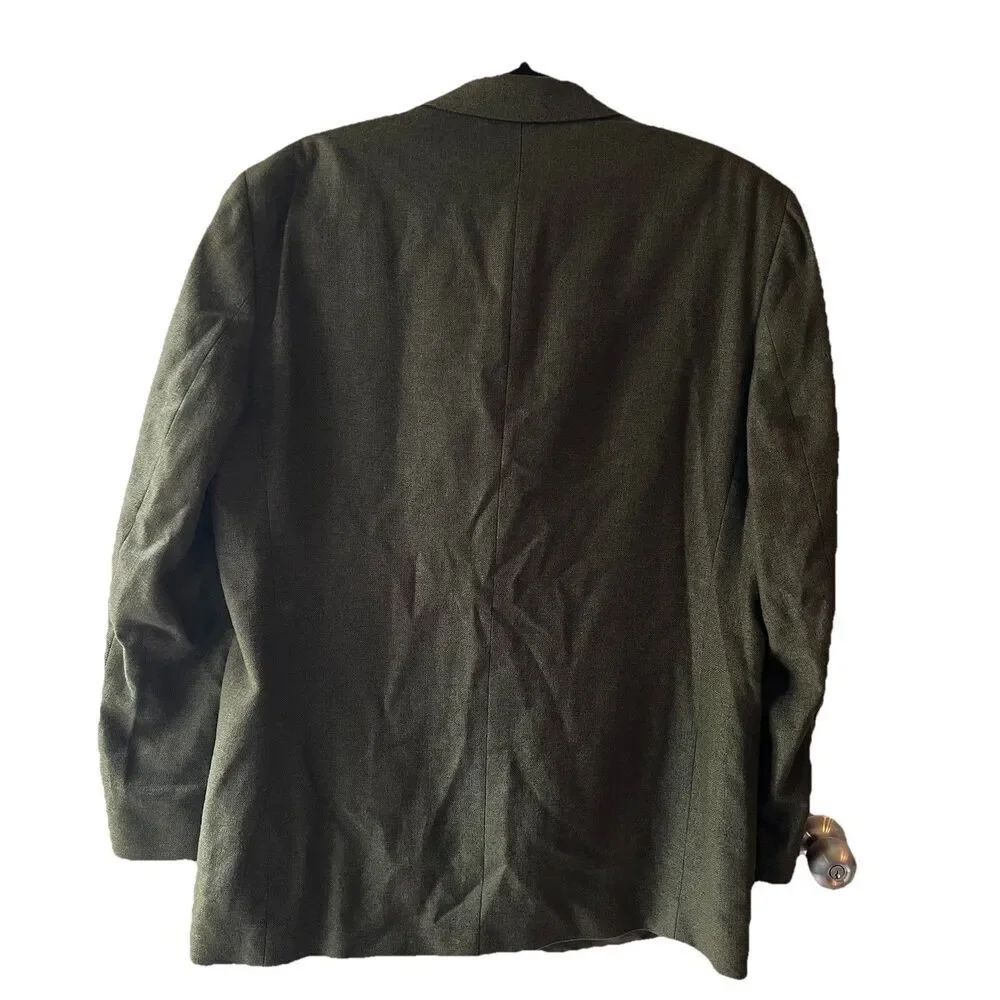 Vito Rufolo Men’s Sport Coat 42 Long‎ Linen Wool Silk Blend Garlanda Made Italy